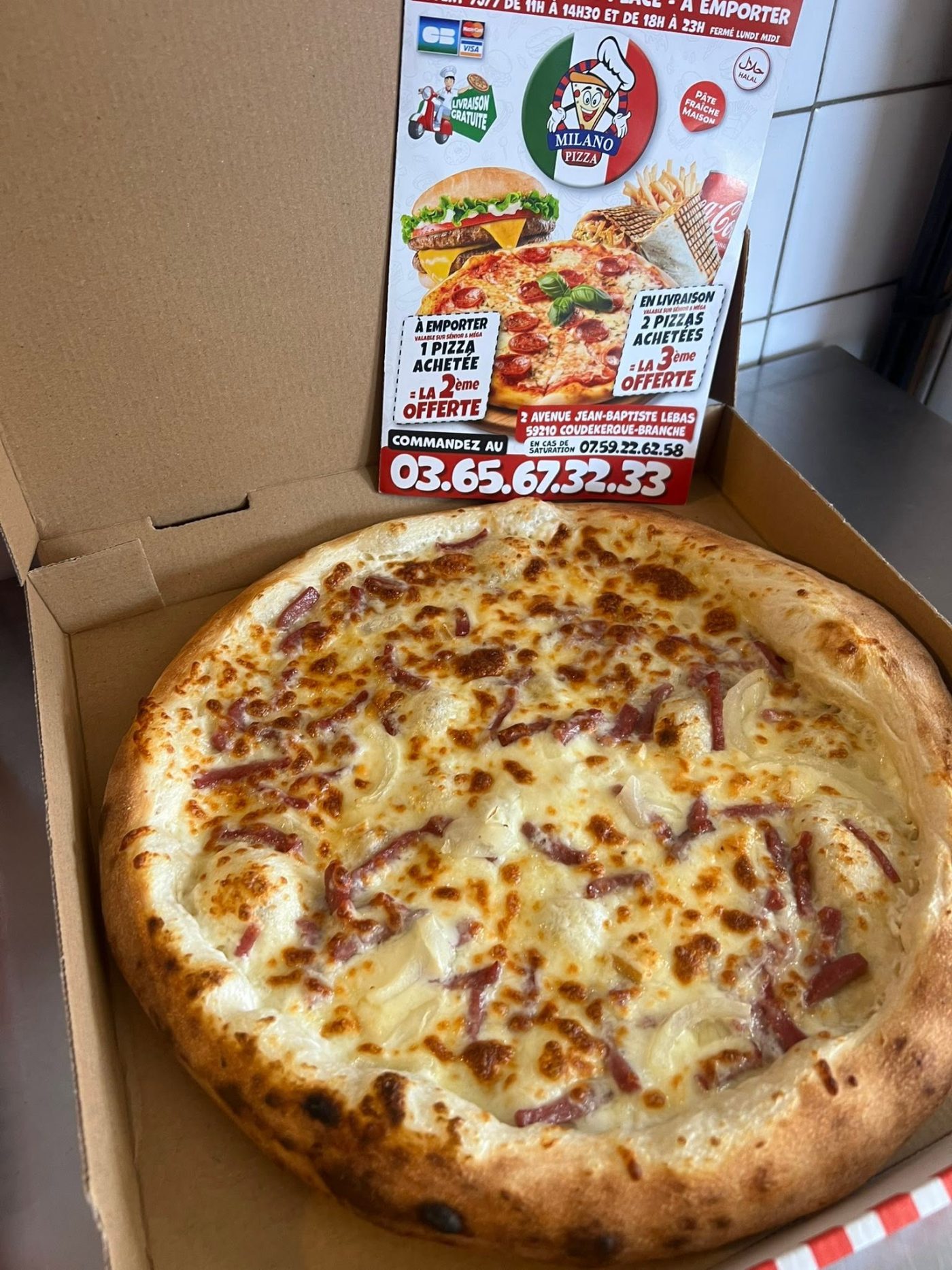 Spécialité de Milano pizza à Coudekerque-Branche — photo 11