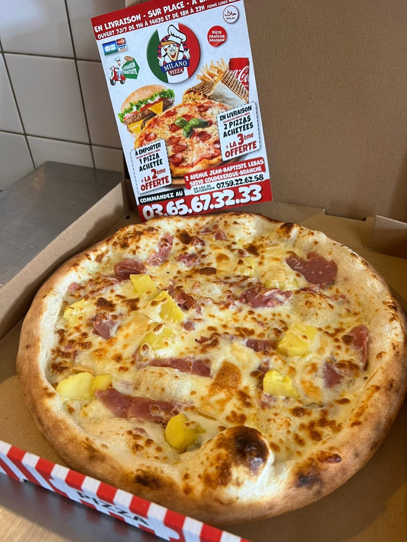 Spécialité de Milano pizza à Coudekerque-Branche — photo 17